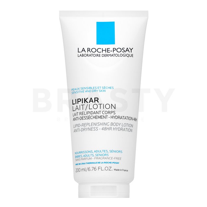 La roche-posay lipikar lait lipid-replenishing body milk loțiune hidratantă pentru corp pentru piele uscată 200 ml