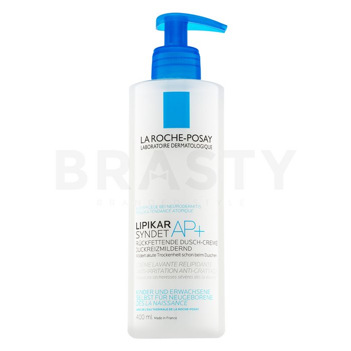 La roche-posay lipikar syndet ap+ cream wash cremă hrănitoare cu efect de protecție și curățare și regeneratoare 400 ml