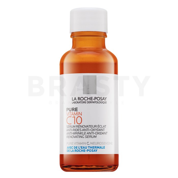 La roche-posay pure vitamin c10 renovating serum ser cu efect de iluminare și întinerire cu vitamina c 30 ml