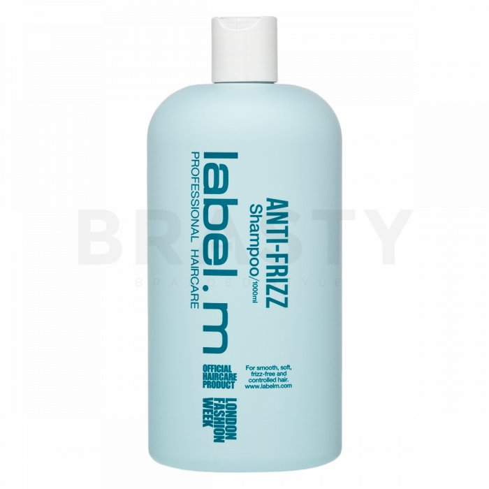 Label.m anti-frizz shampoo șampon de netezire impotriva incretirii părului 1000 ml