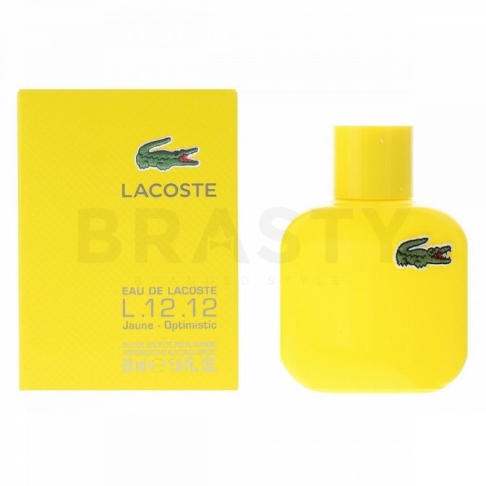 Lacoste eau de lacoste l.12.12. jaune eau de toilette bărbați 50 ml