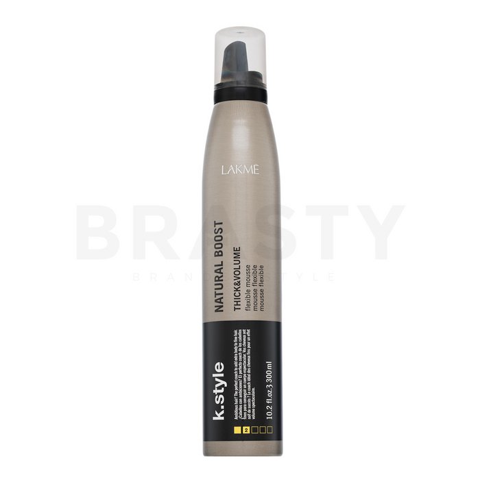 Lakmé k.style natural boost flexible mousse spumă întăritoare pentru volum 300 ml
