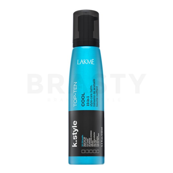 Lakmé k.style top-ten 10in1 cool style care balm îngrijire fără clătire î pentru strălucirea părului 150 ml