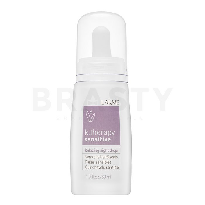 Lakmé k.therapy sensitive night drops ser intens de noapte pentru scalp sensibil 30 ml