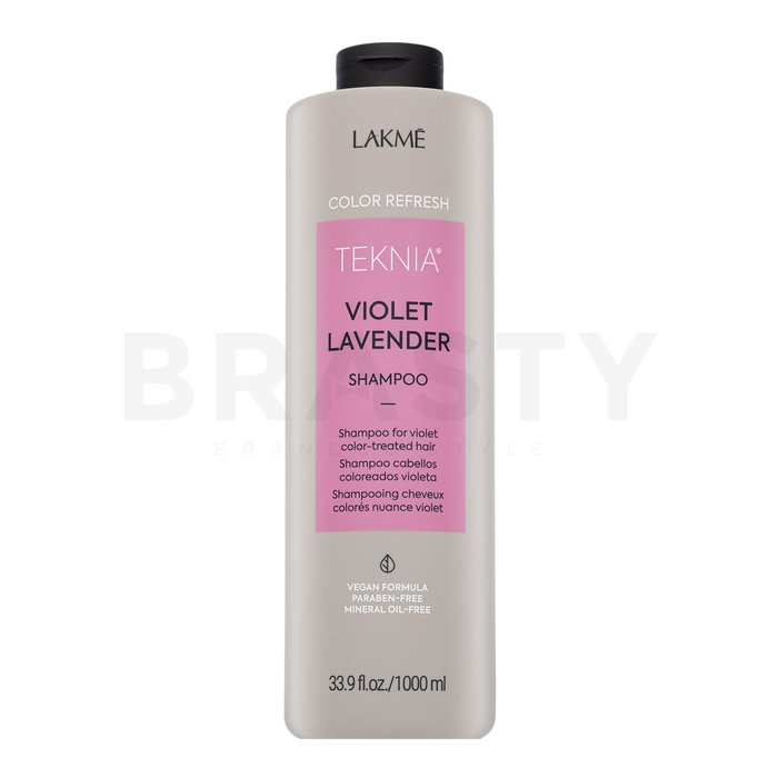 Lakmé teknia color refresh violet lavender shampoo șampon colorant pentru păr cu nuanțe de mov 1000 ml