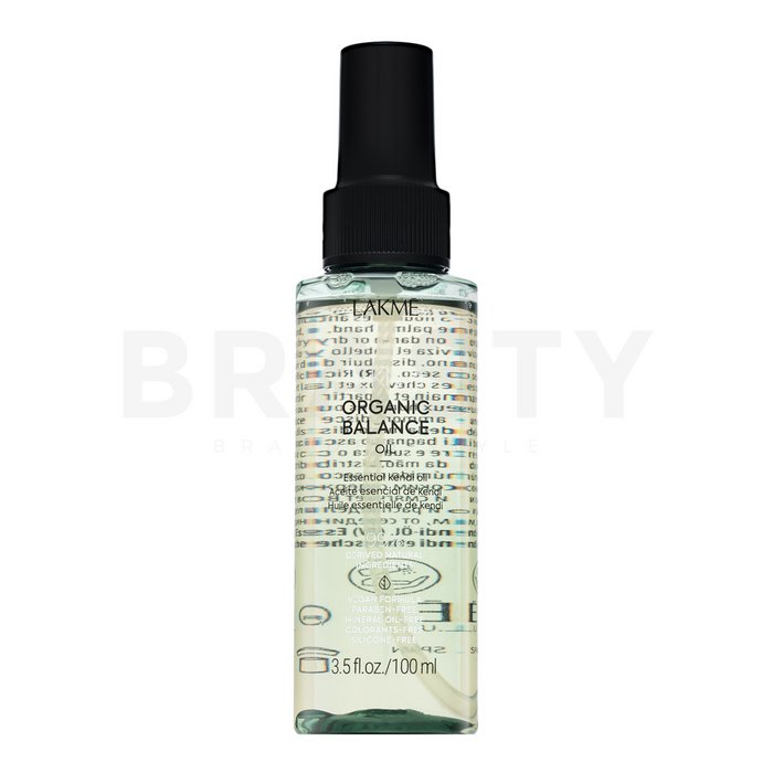 Lakmé teknia organic balance oil ulei pentru toate tipurile de păr 100 ml