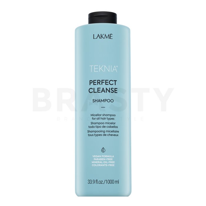 Lakmé teknia perfect cleanse shampoo sampon de curatare pentru toate tipurile de păr 1000 ml