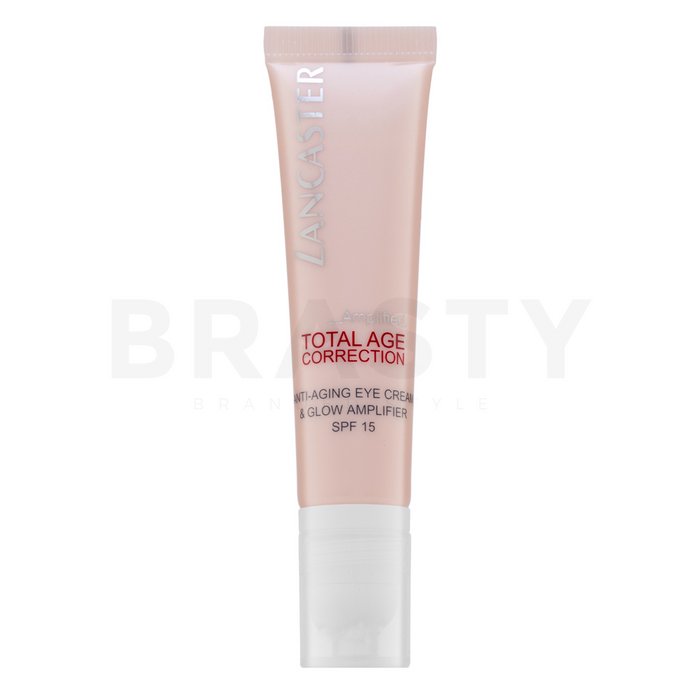 Lancaster total age correction amplified anti-aging eye cream   glow amplifier spf15 cremă pentru ochi cu efect de iluminare anti riduri 15 ml
