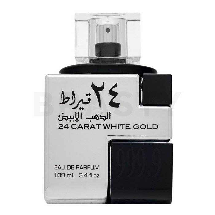 Lattafa 24 carat white gold eau de parfum unisex 100 ml