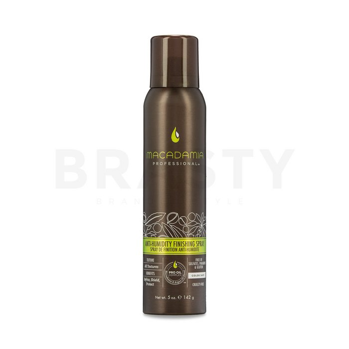 Macadamia anti-humidity finishing spray spray pentru styling impotriva incretirii părului 142 ml