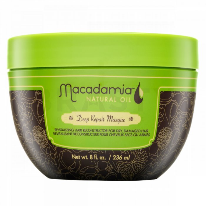 Macadamia natural oil deep repair masque mască hrănitoare de păr pentru păr deteriorat 236 ml