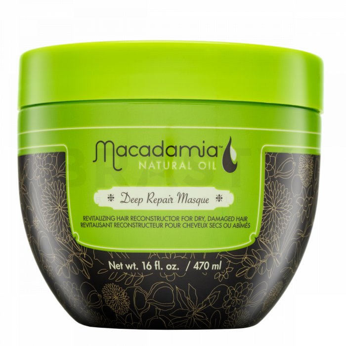 Macadamia natural oil deep repair masque mască hrănitoare de păr pentru păr deteriorat 470 ml