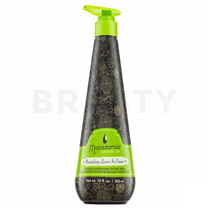 Macadamia natural oil nourishing leave in cream cremă nutritivă leave-in pentru par indisciplinat si deteriorat 300 ml