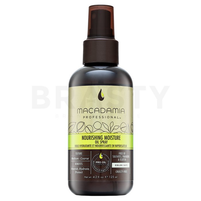 Macadamia professional nourishing moisture oil spray spray pentru păr pentru păr deteriorat 125 ml