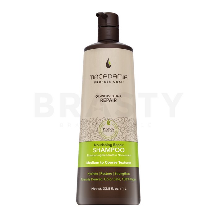 Macadamia Professional Nourishing Moisture Shampoo șampon hrănitor pentru păr deteriorat 1000 ml