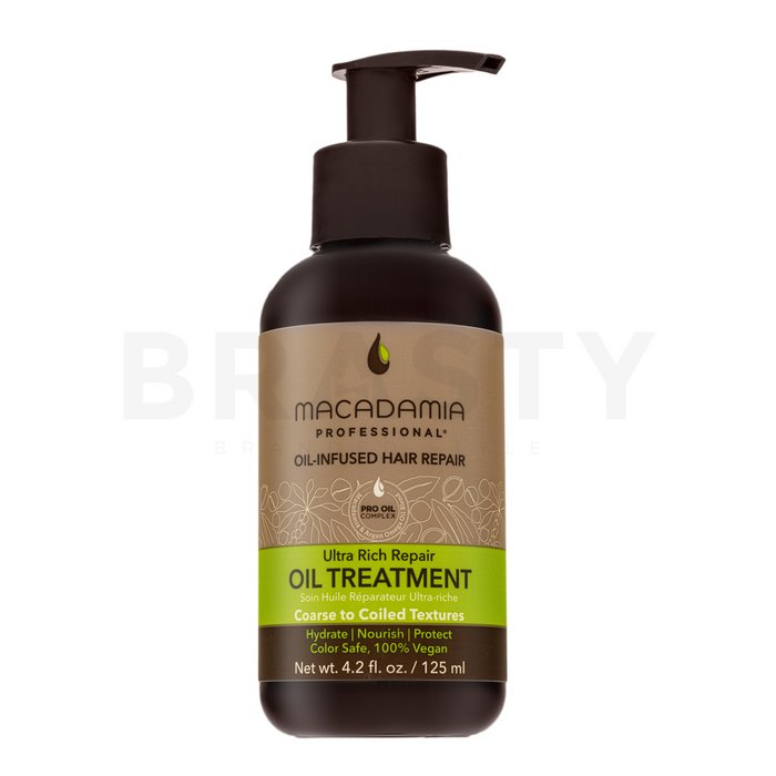 Macadamia professional ultra rich repair oil treatment îngrijire fără clătire î pentru păr uscat si indisciplinat 125 ml