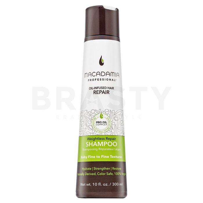 Macadamia professional weightless moisture shampoo șampon hrănitor pentru volum 300 ml