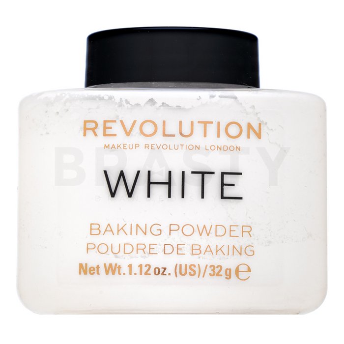 Makeup revolution baking powder white pudră pentru o piele luminoasă și uniformă 32 g