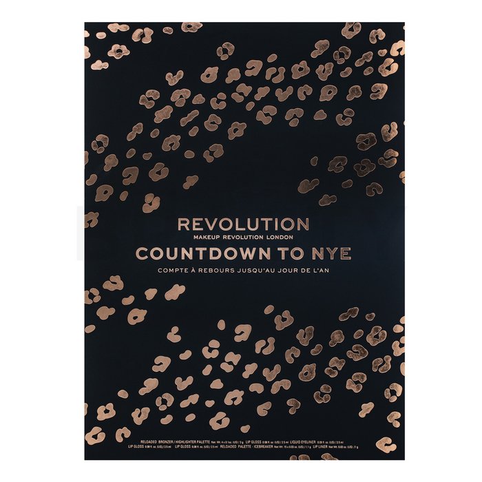 Makeup revolution countdown to nye calendar set cadou