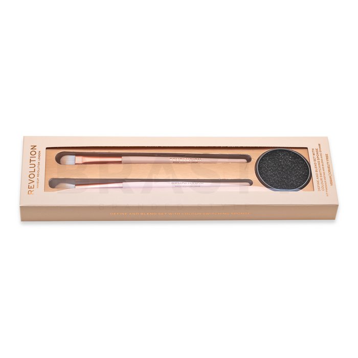 Makeup revolution define and blend with colour switching sponge set set perii machiaj