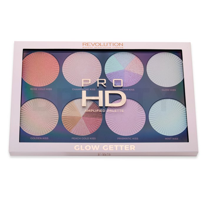 Makeup revolution pro hd amplified palette glow getter paleta pentru fata multifunctionala 24 g