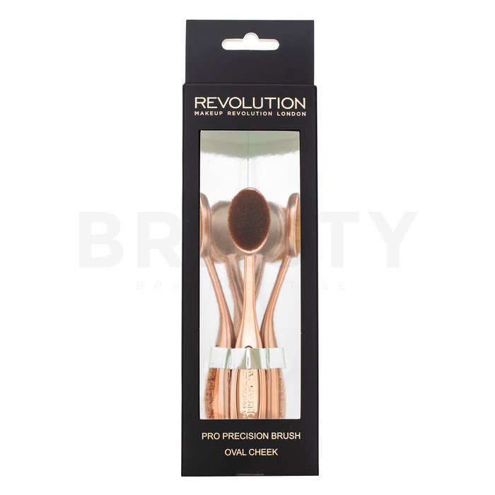 Makeup revolution pro precision brush oval cheek pensulă pentru blush