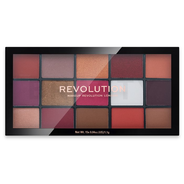 Makeup revolution reloaded eyeshadow palette - red alert paletă cu farduri de ochi 16,5 g