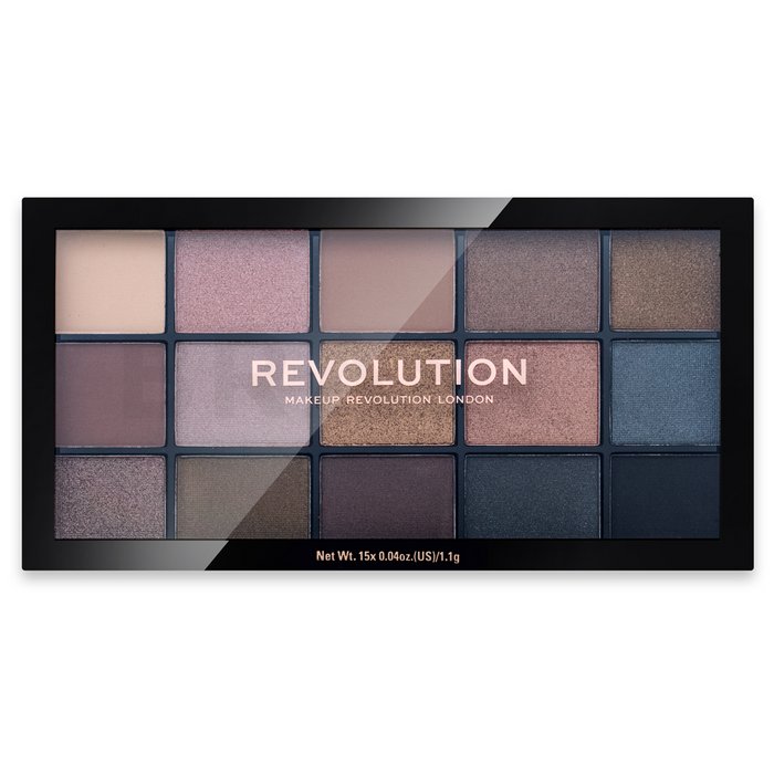 Makeup revolution reloaded eyeshadow palette - smoky newtrals paletă cu farduri de ochi 16,5 g