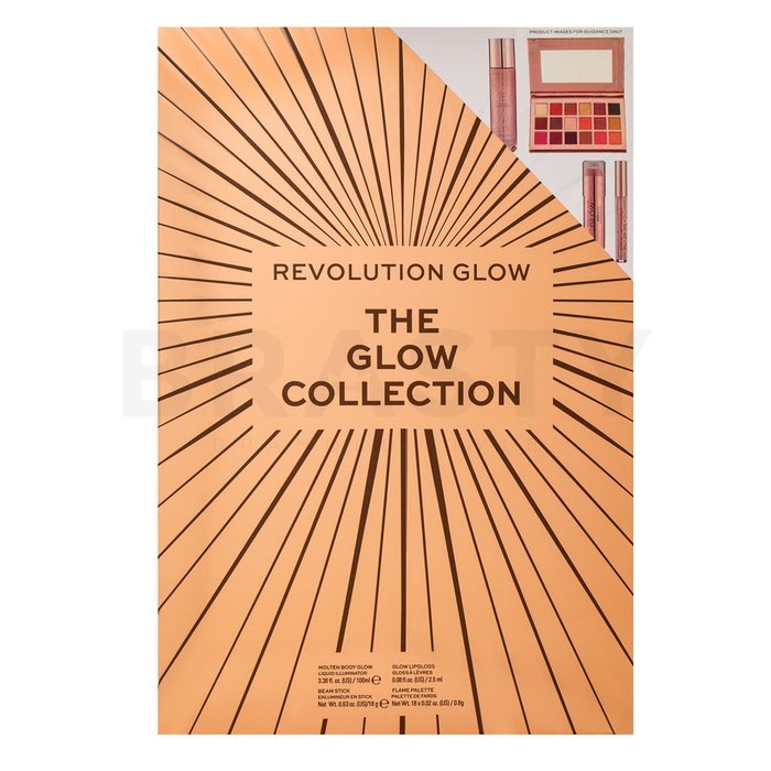Makeup revolution the glow collection set set cadou