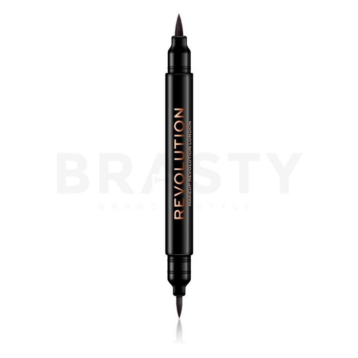 Makeup Revolution Thick and Thin Dual Liquid Eyeliner creion dermatograf cu doua capete 1 ml