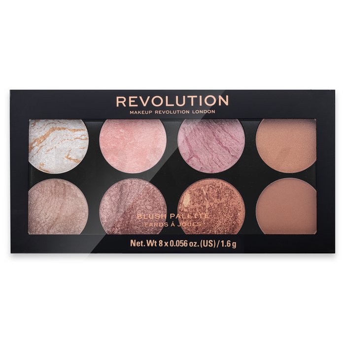 Makeup revolution ultra blush palette golden sugar paleta pentru fata multifunctionala 13 g