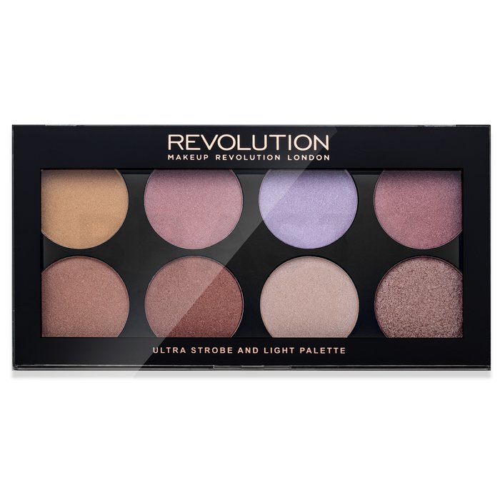 Makeup revolution ultra strobe and light paleta pentru fata multifunctionala 12 g