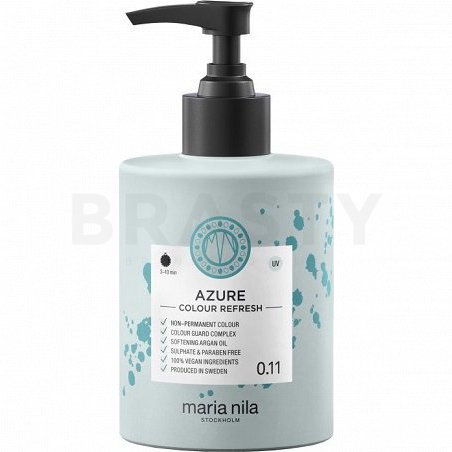 Maria nila azzure colour refresh mască hrănitoare cu pigmenți colorați 300 ml