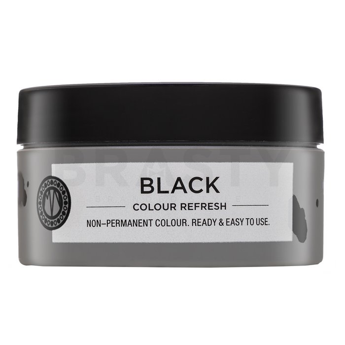 Maria Nila Colour Refresh Masca Hranitoare Cu Pigmenti Colorati Pentru A Revigora Culoarea Parului Negru Black 100 Ml