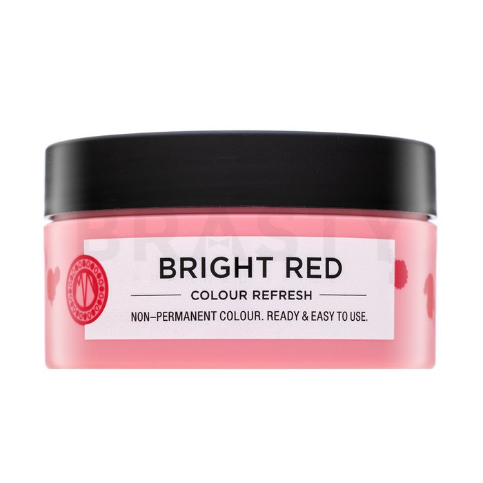 Maria Nila Colour Refresh Masca Hranitoare Cu Pigmenti Colorati Pentru A Revigora Tonurile De Rosu Bright Red 100 Ml