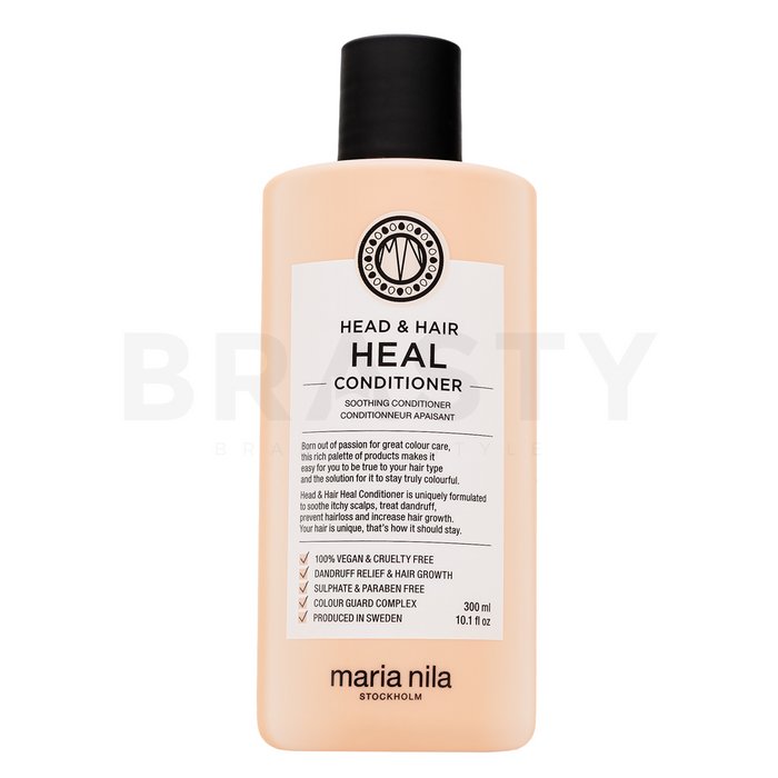 Maria Nila Head &amp; Hair Heal Conditioner balsam hrănitor pentru par subtire 300 ml