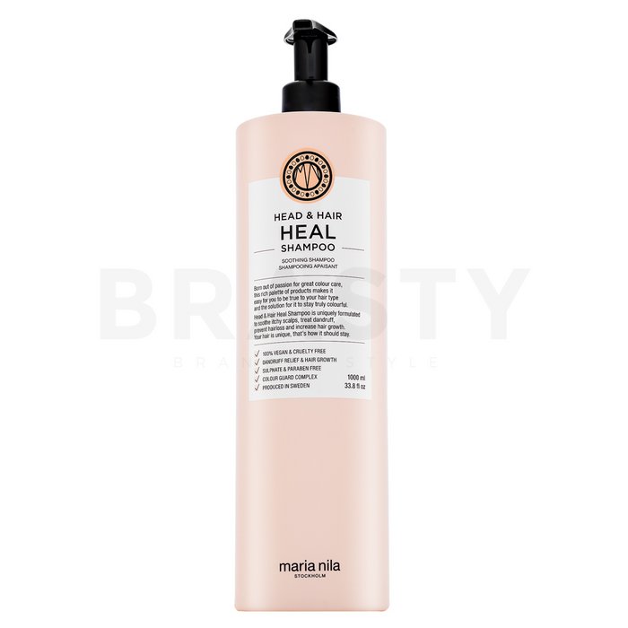 Maria Nila Head Hair Heal Shampoo Sampon Hranitor Pentru Par Uscat Si Sensibil 1000 Ml