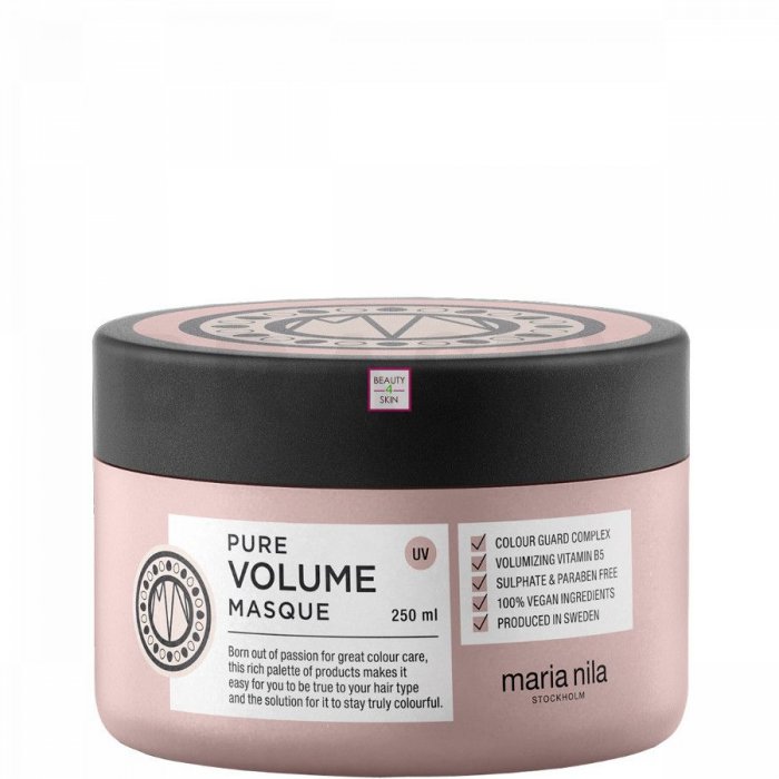 Maria nila pure volume hair masque mască hrănitoare pentru volum 250 ml