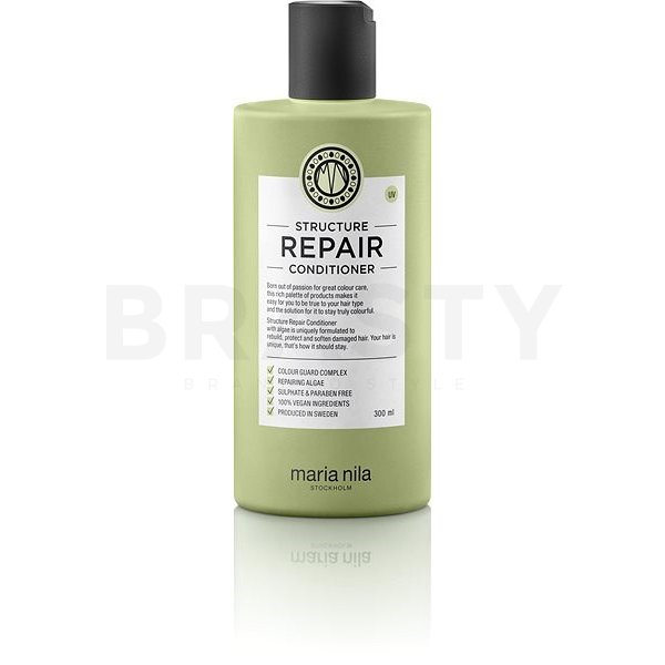 Maria Nila Structure Repair Conditioner Balsam Hranitor Pentru Par Uscat Si Deteriorat 300 Ml
