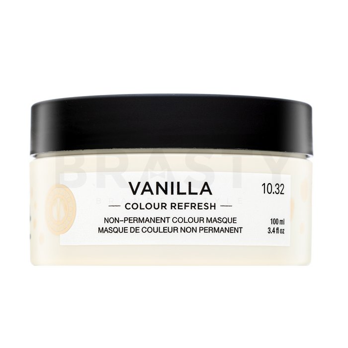 Maria nila colour refresh mască hrănitoare fără pigmenți colorați pentru păr blond vanilla 100 ml
