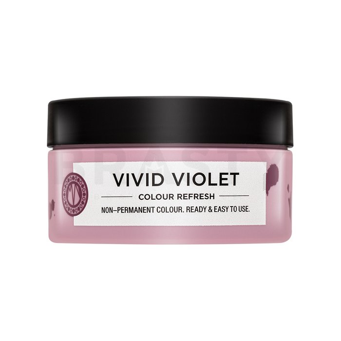 Maria nila colour refresh mască hrănitoare cu pigmenți colorați pentru păr cu nuanțe de mov vivid violet 100 ml