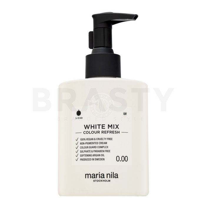 Maria Nila Colour Refresh mască hrănitoare fără pigmenți colorați White Mix 300 ml