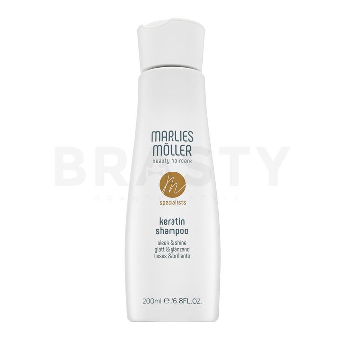 Marlies möller specialists keratin shampoo șampon hrănitor pentru păr uscat si deteriorat 200 ml