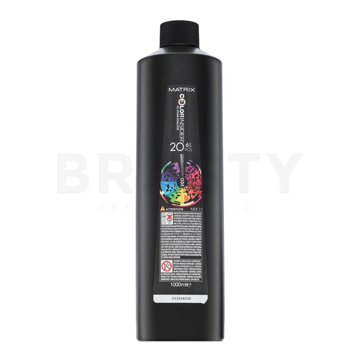 Matrix color insider oil-cream developer 6% / vol.20 emulsie activatoare pentru toate tipurile de păr 1000 ml