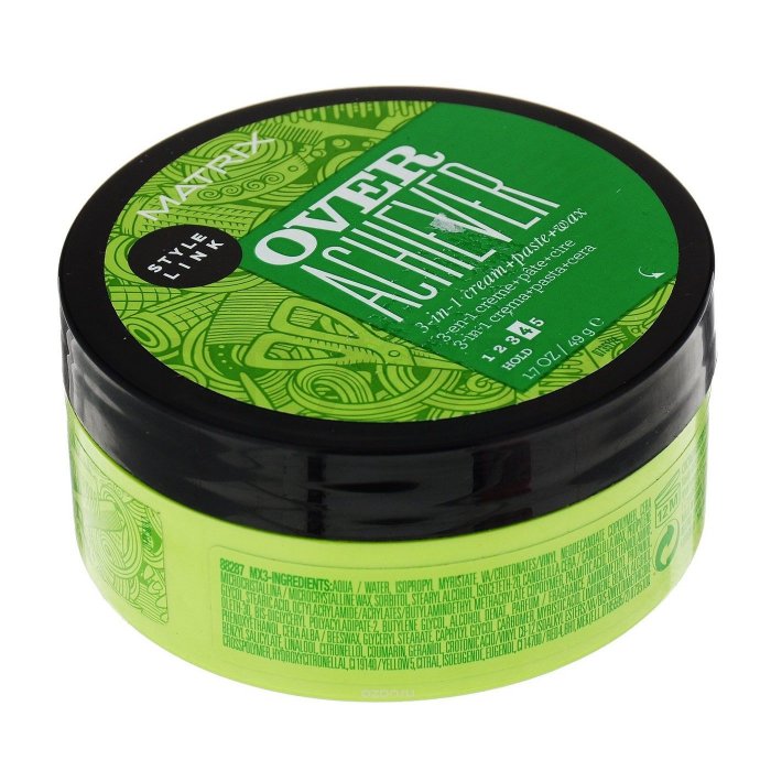 Matrix style link play over achiever cream + paste + wax crema pentru styling 50 ml