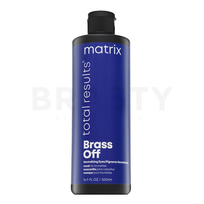 Matrix total results brass off pigments neutralisants mask mască de neutralizare pentru păr vopsit 500 ml