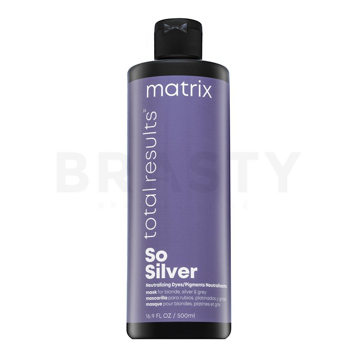 Matrix total results color obsessed so silver mask mască pentru neutralizarea nuanțelor de galben 500 ml