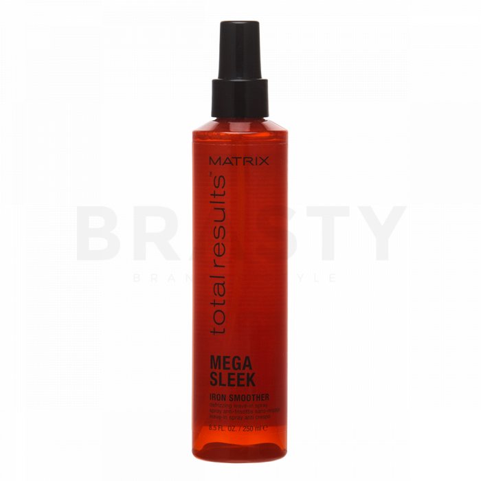 Matrix total results mega sleek iron smoother spray protector pentru modelarea termică a părului 250 ml
