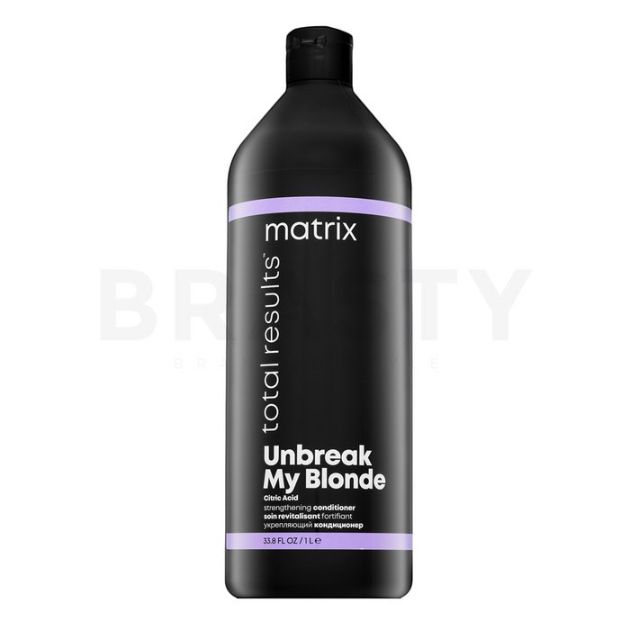 Matrix total results unbreak my blonde strengthening conditioner balsam pentru întărire pentru păr blond 1000 ml