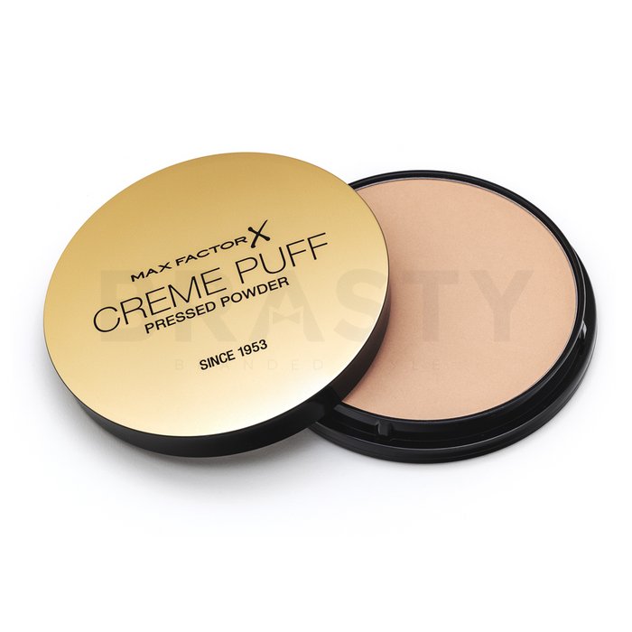 Max factor creme puff pressed powder 13 nouveau beige pudră pentru o piele luminoasă și uniformă 21 g